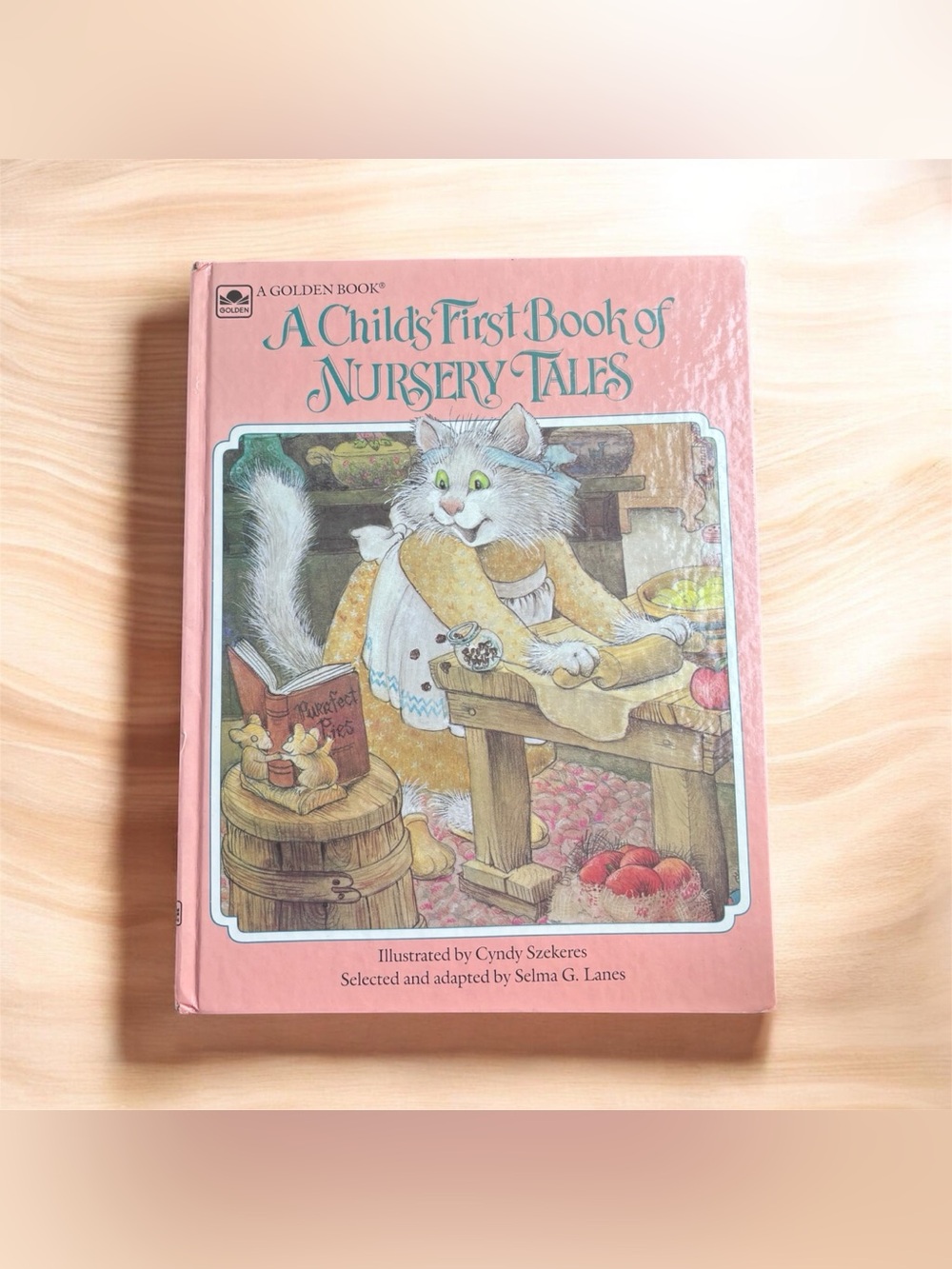 Vintage A Child's First Book of Nursery Tales A Golden Book Hard Cover 1983